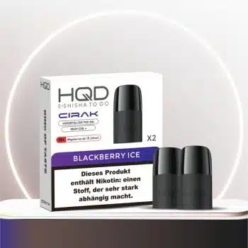 HQD Cirak – HQD Pods – Blackberry Ice – 2er Pack