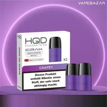 HQD Cirak – HQD Pods – Grapey – 2er Pack