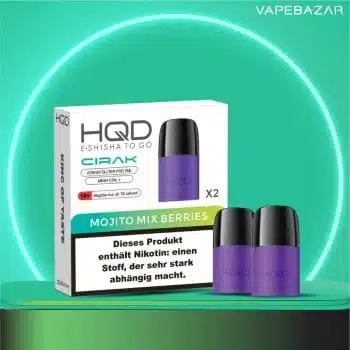 HQD Cirak – HQD Pods – Mojito Mix Berries – 2er Pack