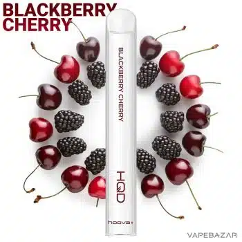 HQD Hoova + Einweg E-Zigarette – Blackberry Cherry