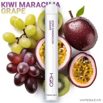 HQD Hoova + Einweg E-Zigarette – Kiwi Maracuja Grape