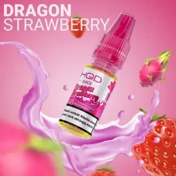 HQD Juice Liquid – Dragon Strawberry – 18 mg/ml Nikotin