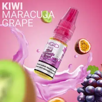 HQD Juice Liquid – Kiwi Maracuja Grape – 18 mg/ml Nikotin