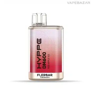 FLERBAR HYPPE DM600 – Red Apple Ice