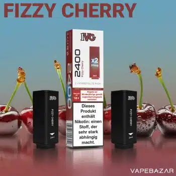 IVG 2400 – 4 Pod System – Prefilled Pods (2 Stk.) – Fizzy Cherry
