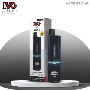 IVG Air 4 in 1 Pod Kit – Black