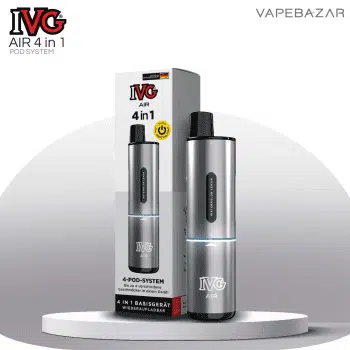 IVG Air 4 in 1 Pod Kit – Silver