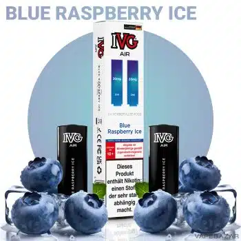 IVG AIR Pods – Blue Raspberry Ice (2er Pack)