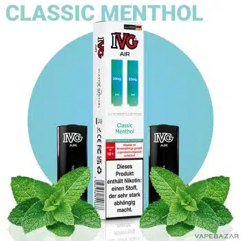 IVG AIR Pods – Classic Menthol (2er Pack)