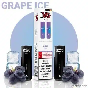 IVG AIR Pods – Grape Ice (2er Pack)