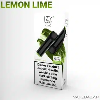 IZY Vape – IZY CLICK Pod – Lemon Lime 20mg/ml Nikotin