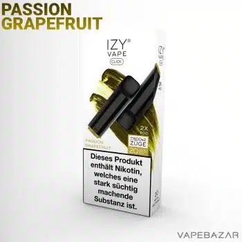 IZY Vape – IZY CLICK Pod – Passion Grapefruit 20mg/ml Nikotin