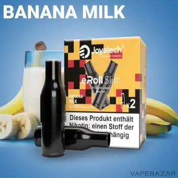 Joyetech eRoll Slim Prefilled Pod – Banana Milk (2er Pack)