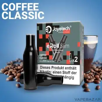 Joyetech eRoll Slim Prefilled Pod – Coffee Classic (2er Pack)