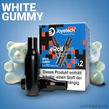 Joyetech eRoll Slim Prefilled Pod – White Gummy (2er Pack)