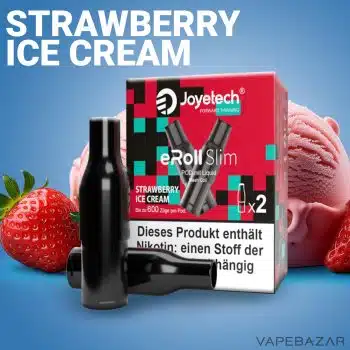 Joyetech eRoll Slim Prefilled Pod – Strawberry Ice Cream(2er Pack)