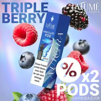 La Fume Aurora Podsystem – Triple Berry 2er Pack