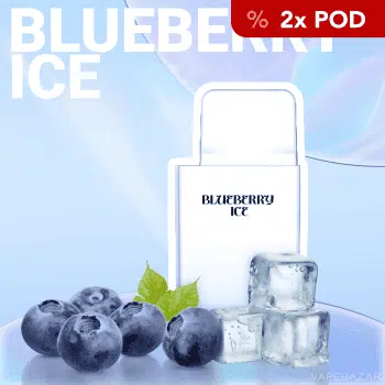 La Fume Cuatro – Blueberry Ice – Prefilled Liquid Pod –  2er Pack