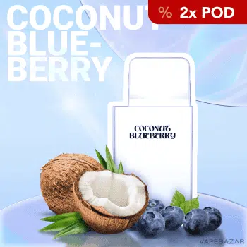 La Fume Cuatro – Coconut Blueberry – Prefilled Liquid Pod –  2er Pack