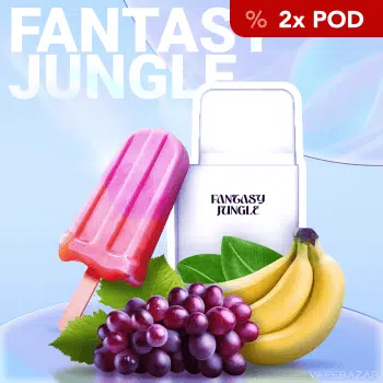 La Fume Cuatro – Fantasy Jungle – Prefilled Liquid Pod –  2er Pack