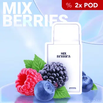 La Fume Cuatro – Mix Berries – Prefilled Liquid Pod –  2er Pack