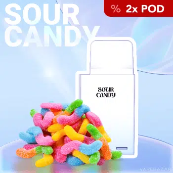 La Fume Cuatro – Sour Candy – Prefilled Liquid Pod –  2er Pack
