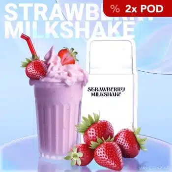 La Fume Cuatro – Strawberry Milkshake – Prefilled Liquid Pod –  2er Pack
