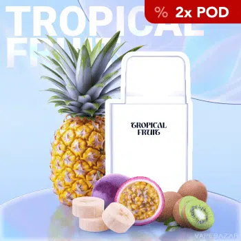 La Fume Cuatro – Tropical Fruit – Prefilled Liquid Pod –  2er Pack