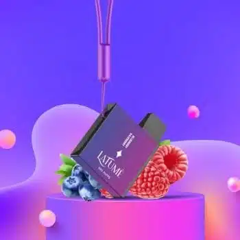 LA FUME Cuatro – Blueberry Raspberry