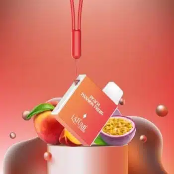 LA FUME Cuatro – Peach Passion Fruit