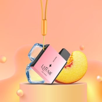 LA FUME Cuatro – Peach Ice