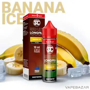 SC Red Line Longfill Aroma – Banana Ice
