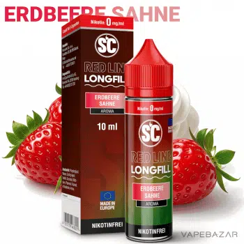 SC Red Line Longfill Aroma – Erdbeere Sahne