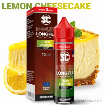 SC Red Line Longfill Aroma – Lemon Cheesecake