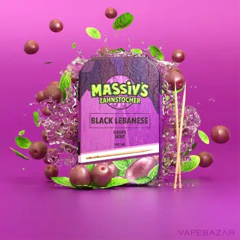 Massiv's Zahnstocher – Black Lebanese