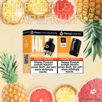 Mevol S7000 Pod – Pineapple Grapefruit