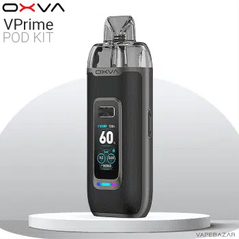 OXVA VPrime Pod Kit – Black Leather