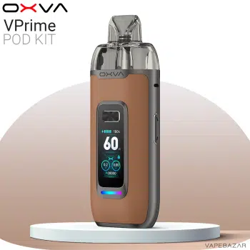 OXVA VPrime Pod Kit – Brown Leather