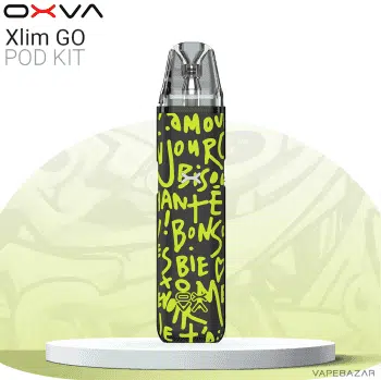 OXVA Xlim Go – Pod Kit – Graffiti Black