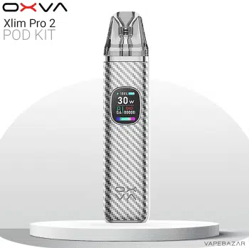 OXVA Xlim Pro 2 Pod Kit – Silver Carbon