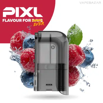 Pixl Max 20K – Refill Container – Blueberry Raspberry