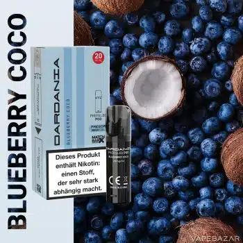 Dardania Pods – Blueberry Coco