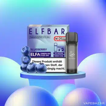 Elf Bar ELFA – Blueberry – Prefilled Liquid Pod – (2er Pack)