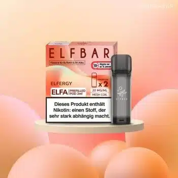 Elf Bar ELFA – Elfstorm (Elfergy) – Prefilled Liquid Pod – (2er Pack)