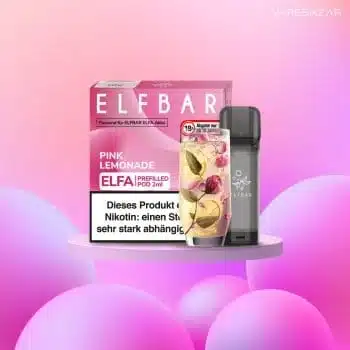 Elf Bar ELFA – Pink Lemonade – Prefilled Liquid Pod – (2er Pack)