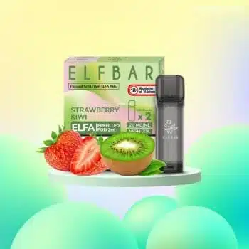 Elf Bar ELFA – Strawberry Kiwi – Prefilled Liquid Pod – (2er Pack)