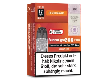 Innocigs Eco Pod – Peach Mango – 2er Pack