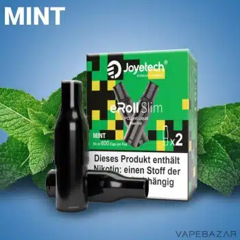 Joyetech eRoll Slim Prefilled Pod –  Mint (2er Pack)