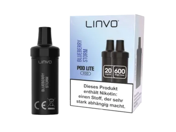 Linvo Pod Lite Cartridge – Blueberry Storm – 2er Pack