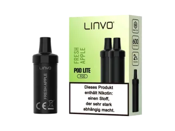 Linvo Pod Lite Cartridge – Fresh Apple Prefilled Liquid – 2er Pack